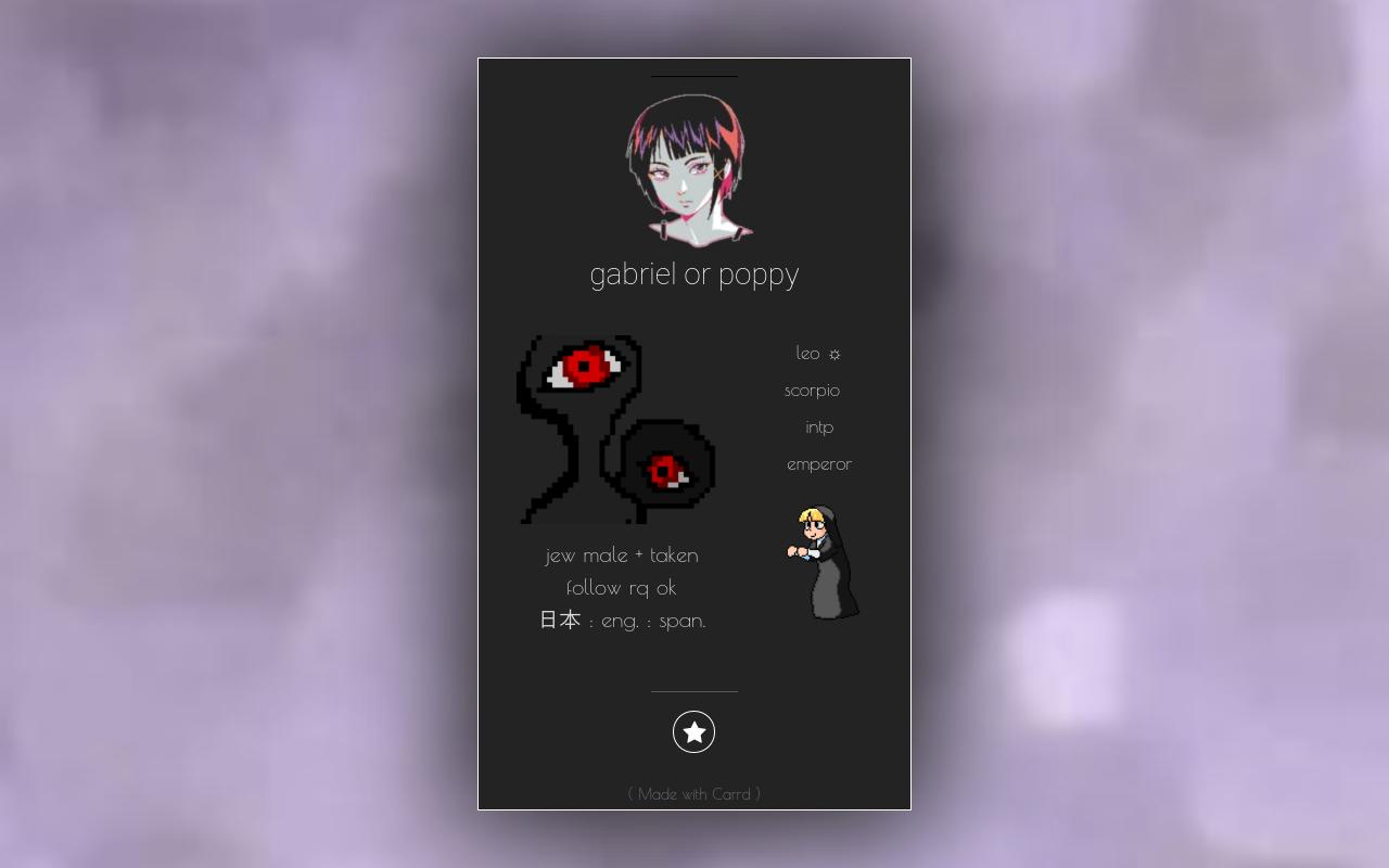 Carrd profile picture for @karl